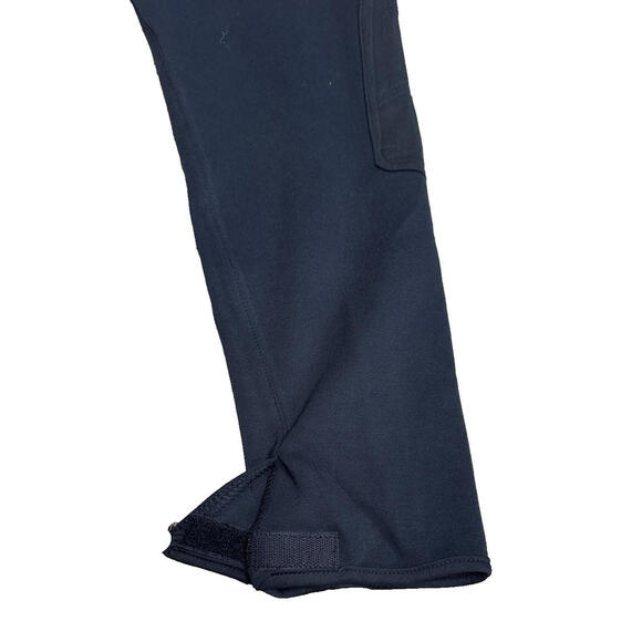 Tuff Rider Lets Ride Womens 38 Pull On Breeches Black Equestrian Knee Patches - Picture 5 of 9